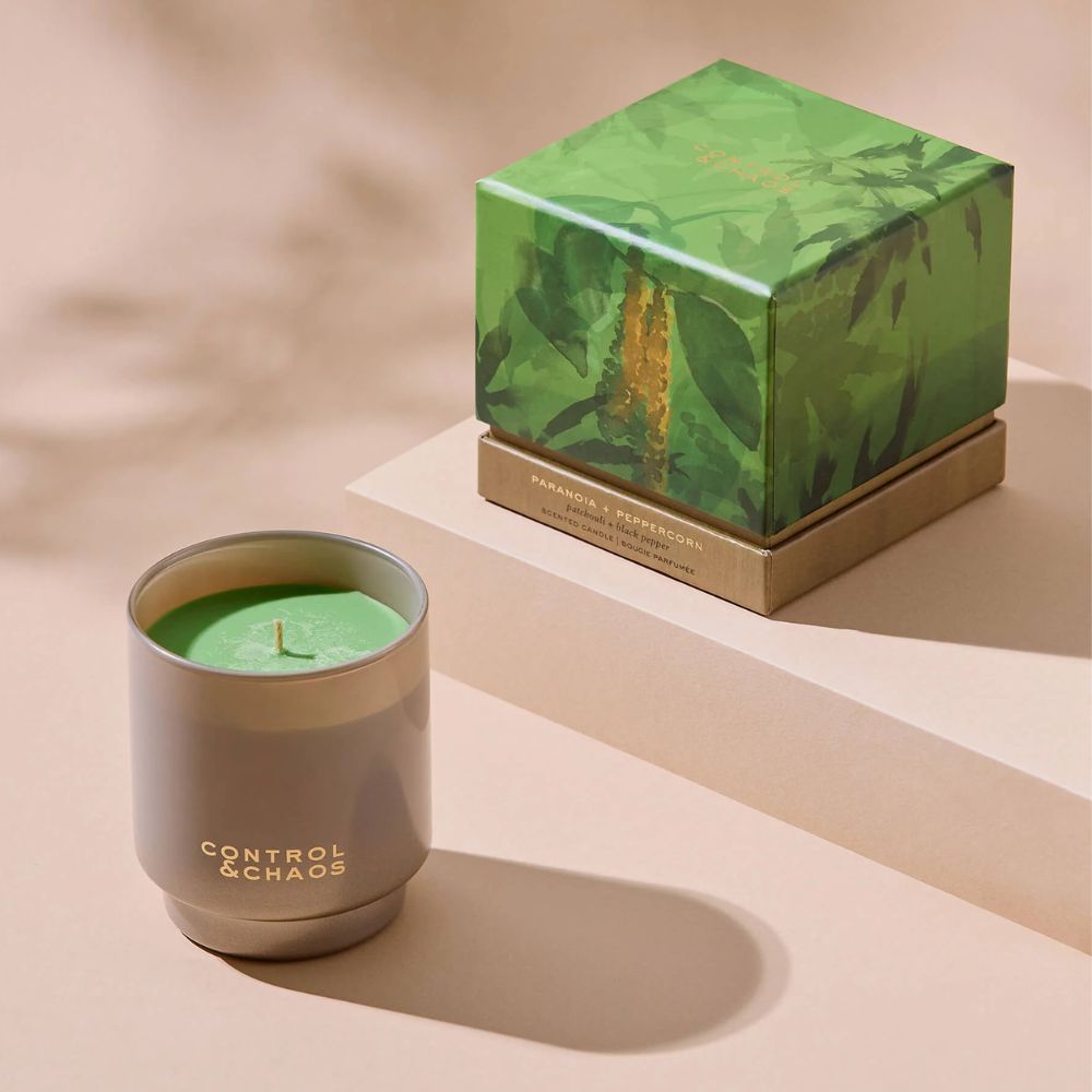 Control & Chaos Paranoia + Peppercorn Scented Candle