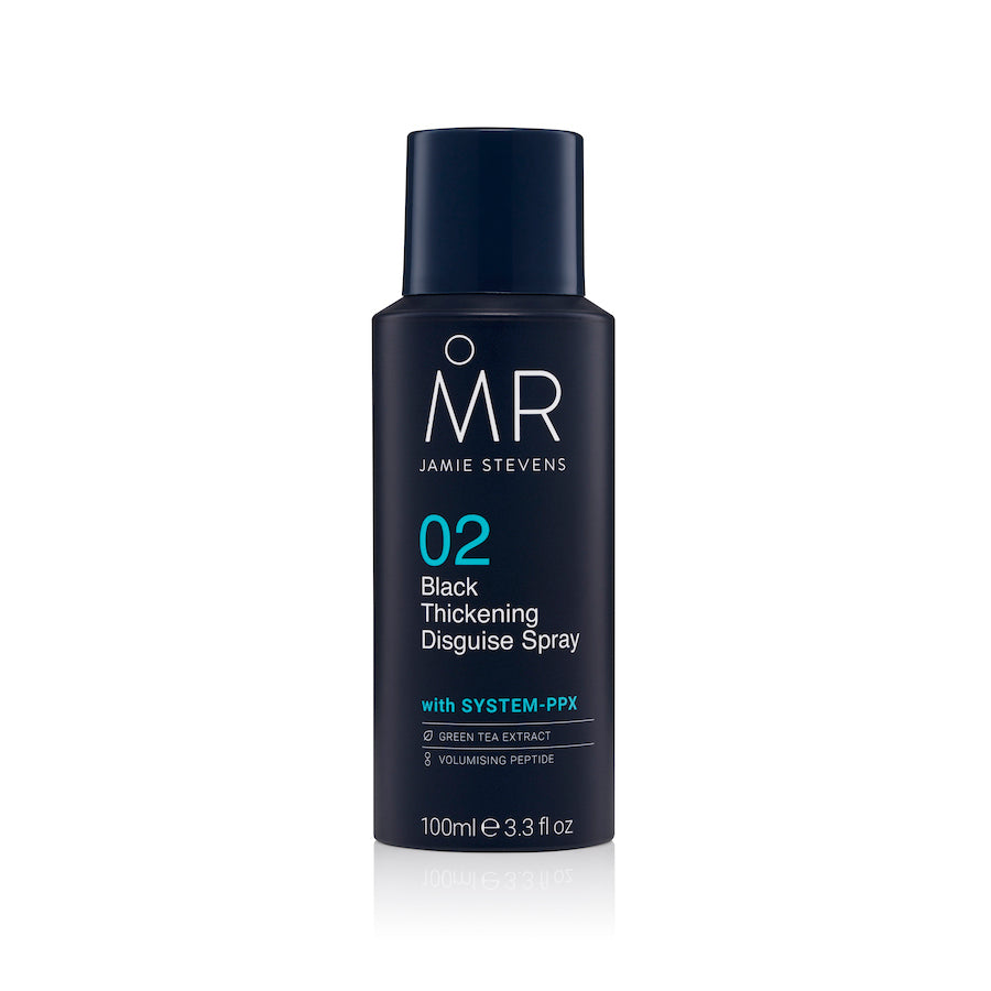 Spray de déguisement Mr Jamie Stevens - Noir