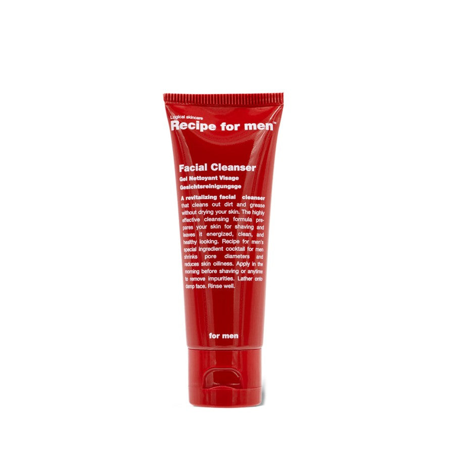 Recette de nettoyant visage pour hommes