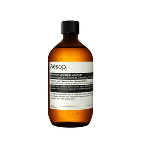 Aesop Geranium Leaf Body Cleanser Screw Cap Refill 500ml