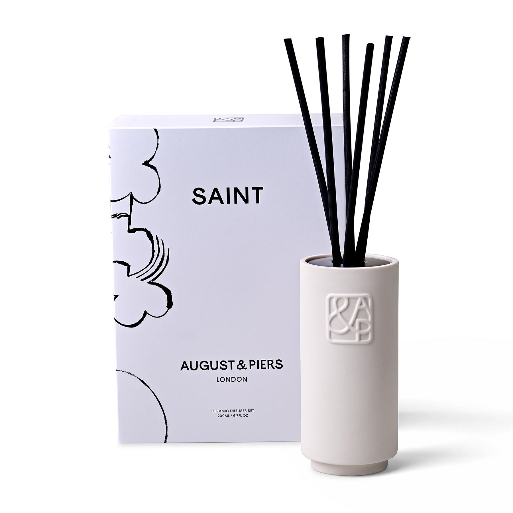 August & Piers Saint Ceramic Diffuser Set