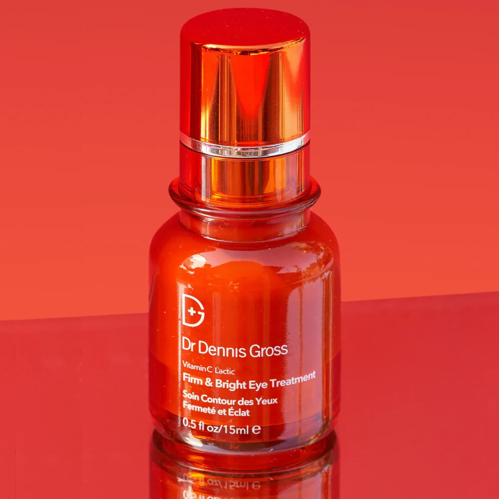 Dr. Dennis Gross Soin contour des yeux raffermissant et éclaircissant à la vitamine C et à l'acide lactique