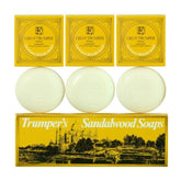 Geo F Trumper Sandalwood Soap Trio