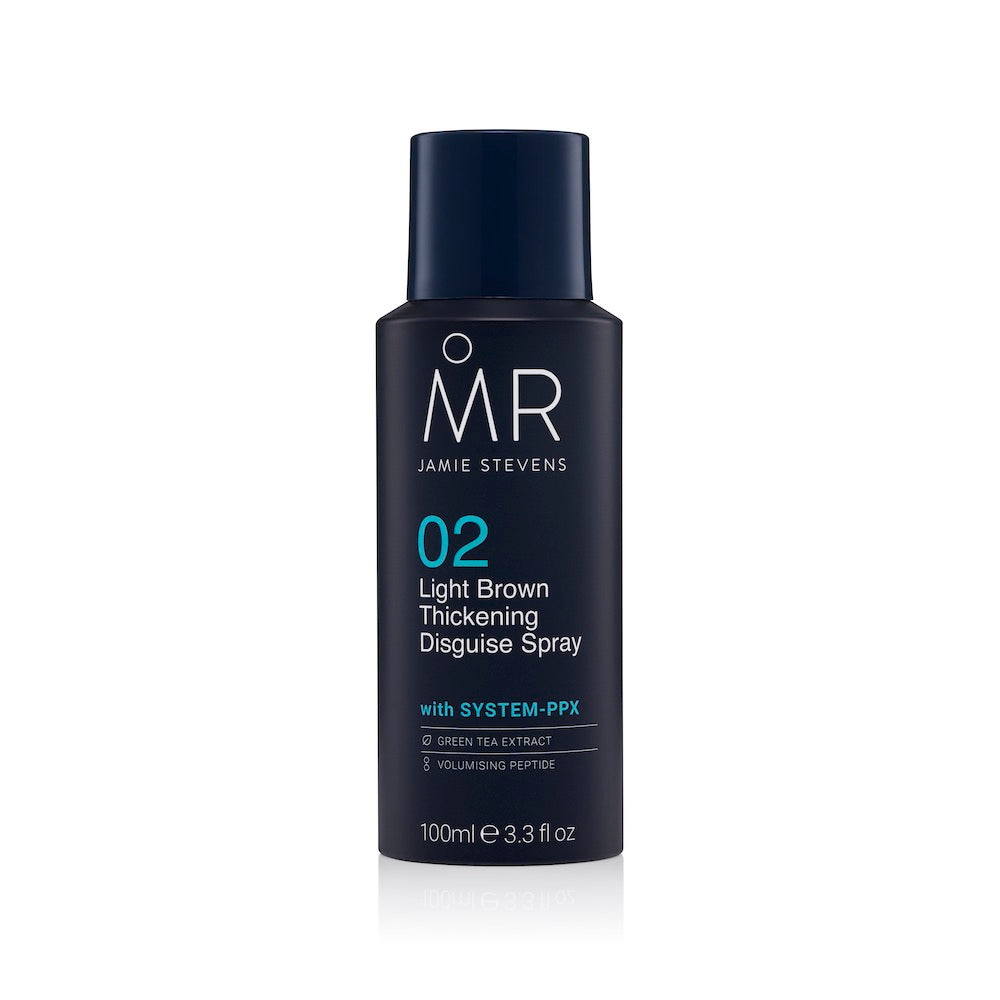 Mr Jamie Stevens Disguise Spray - Light Brown