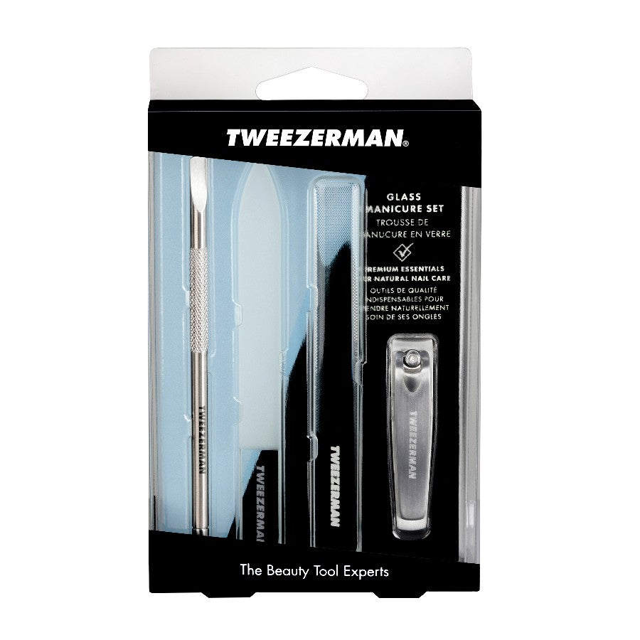 Tweezerman Glass Manicure Set