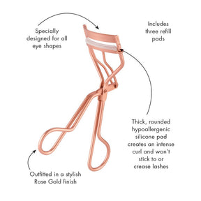 Tweezerman Rose Gold Classic Lash Curler