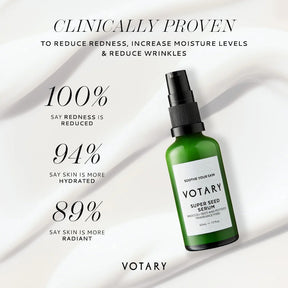 VOTARY Super Sérum de graines, graines de brocoli et peptides | 50ml