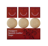 Geo F Trumper Spanish Leather Hand Soaps | 3 x 75g