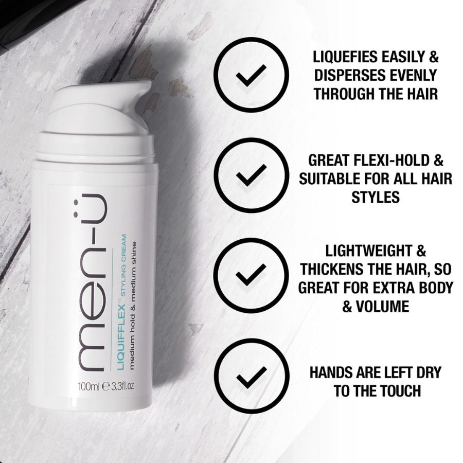 men-ü Liquiflex Styling Cream